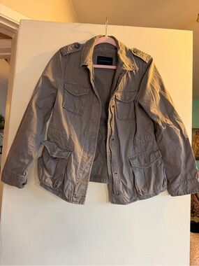 Banana Republic Military Field Jacket in Taupe